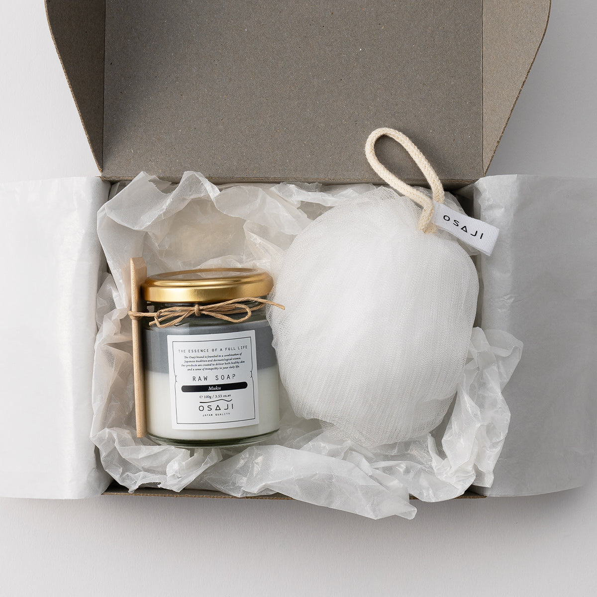 ローソープギフトセット（ローソープMuku・泡立てネット）