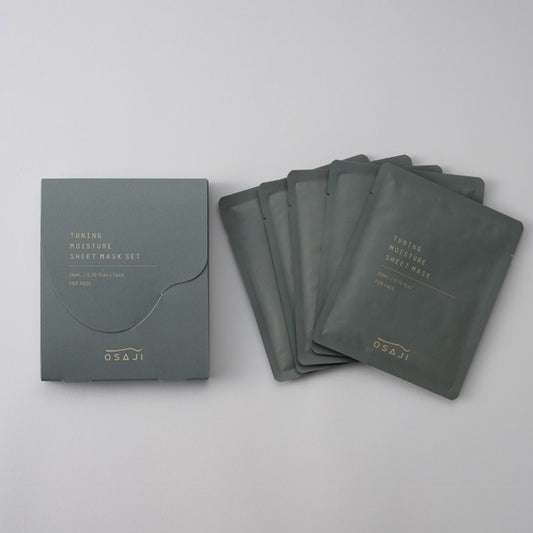 チューニング モイスチャー シートマスク セット（5枚入り）