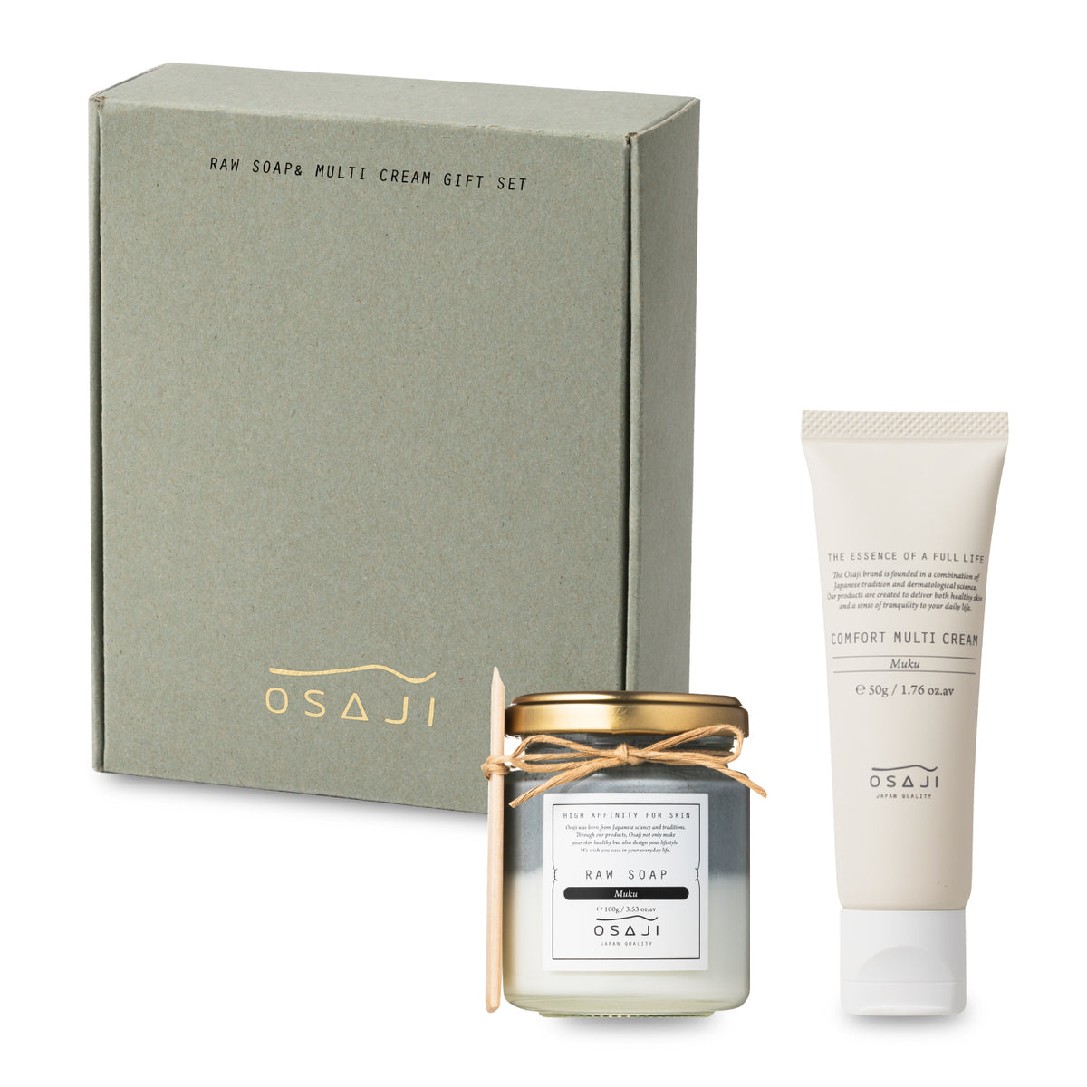 オサジ ローソープ＆マルチクリーム ギフトセット – OSAJI