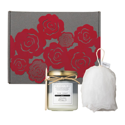 Low-Soap Gift Set (Muku Low-Soap, Foaming Net)