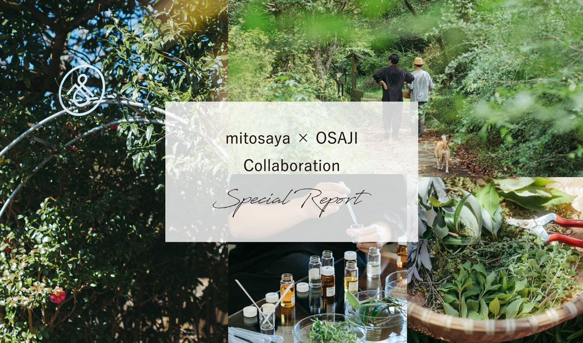 OSAJI〈オサジ〉 | mitosaya× OSAJI Collaboration
