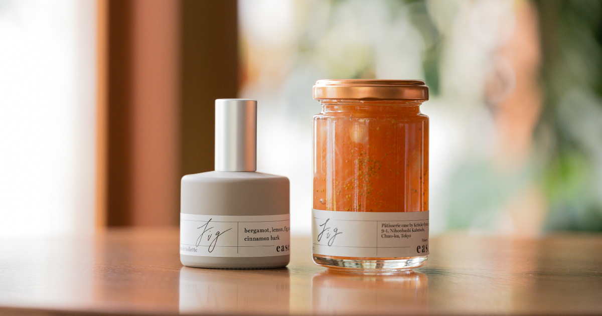 【数量限定品 easeコラボ】オサジ オードトワレ フィグ　＆　ジャムセット OSAJI〈オサジ〉 | OSAJI〈オサジ〉|OSAJI×easeコラボレーション