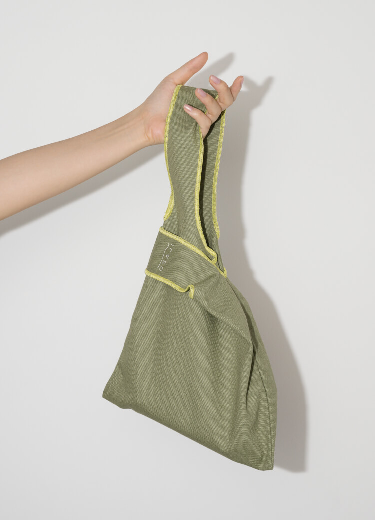 OSAJI COTTON ONE HANDLE BAG PRESENT